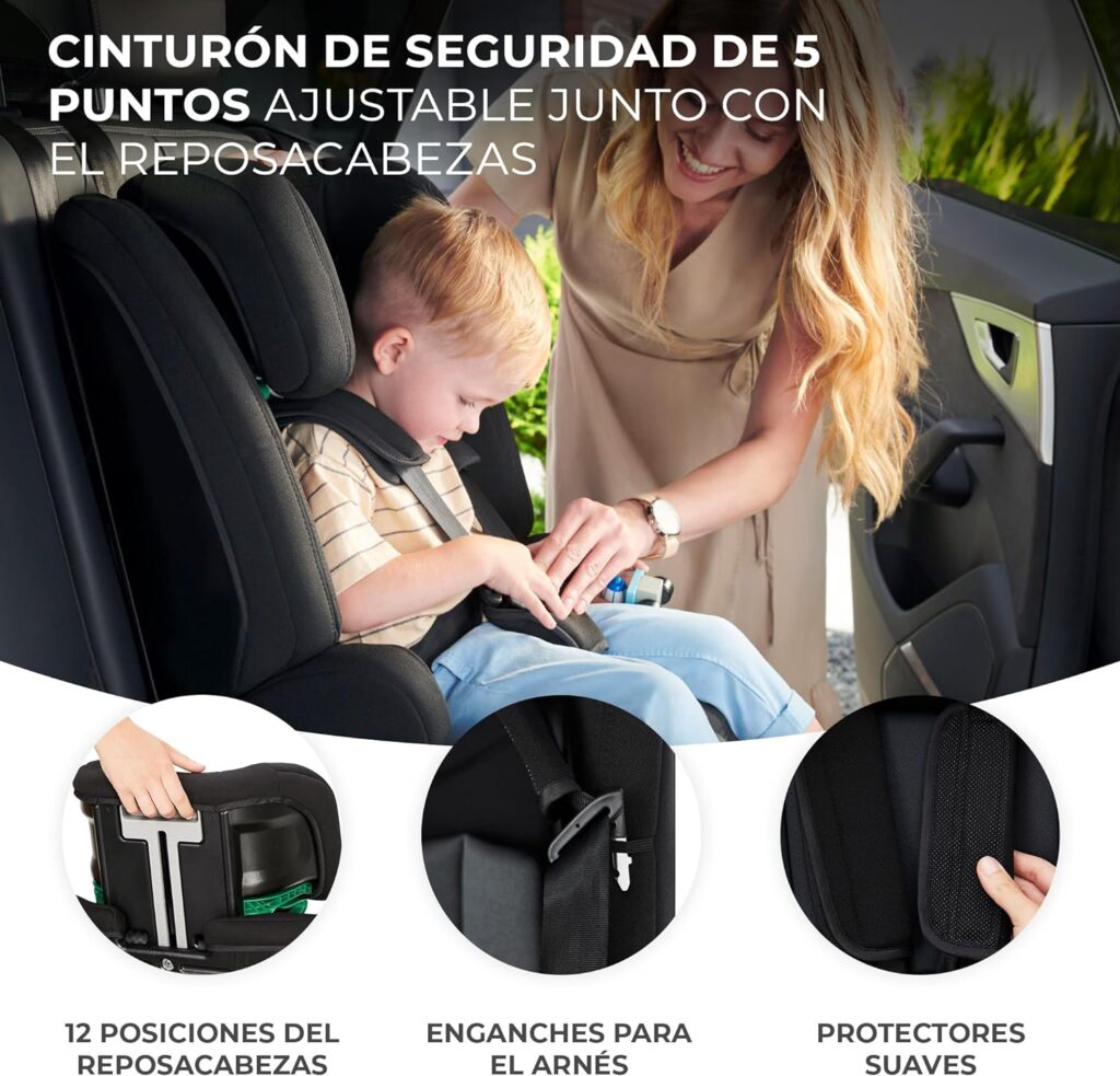 Arnés interior de 5 puntos