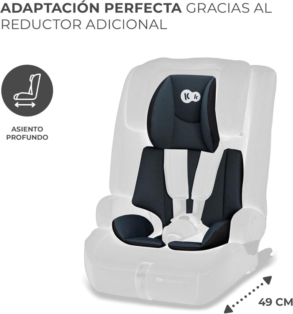 Reductor modular y asiento acolchado