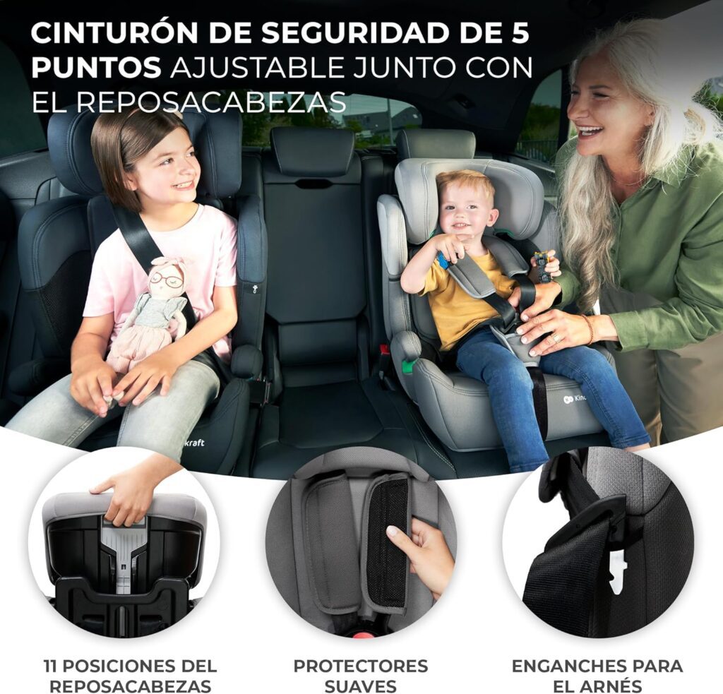 Reposacabezas Ajustable Kinderkraft COMFORT UP I-SIZE