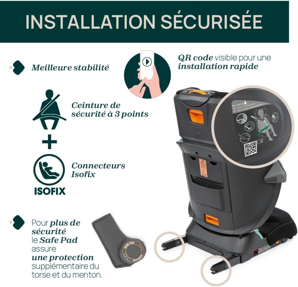 Sistema ISOFIX Chicco Fold&Go I-Size